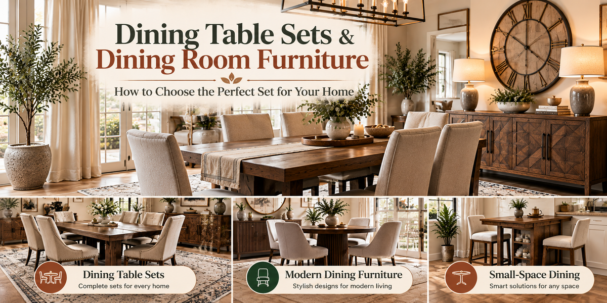 How to Choose the Perfect Dining Table Set for Your Home