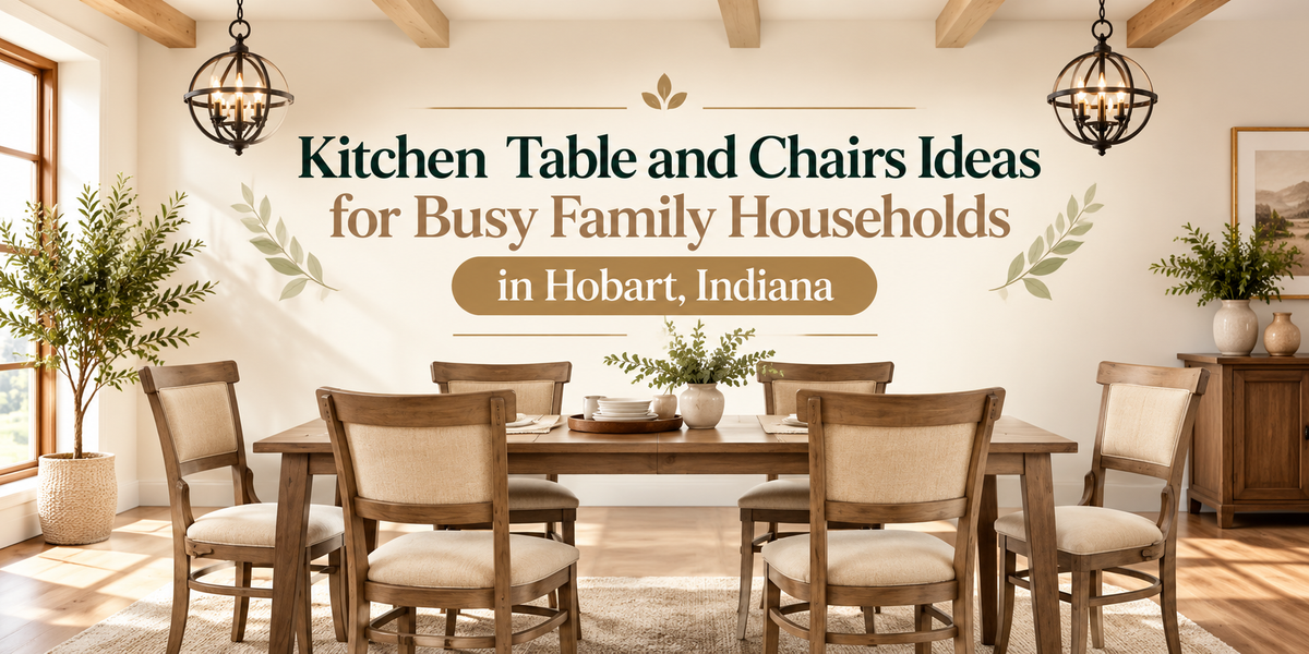 Kitchen Table & Chair Ideas for Busy Families | Hobart, IN
