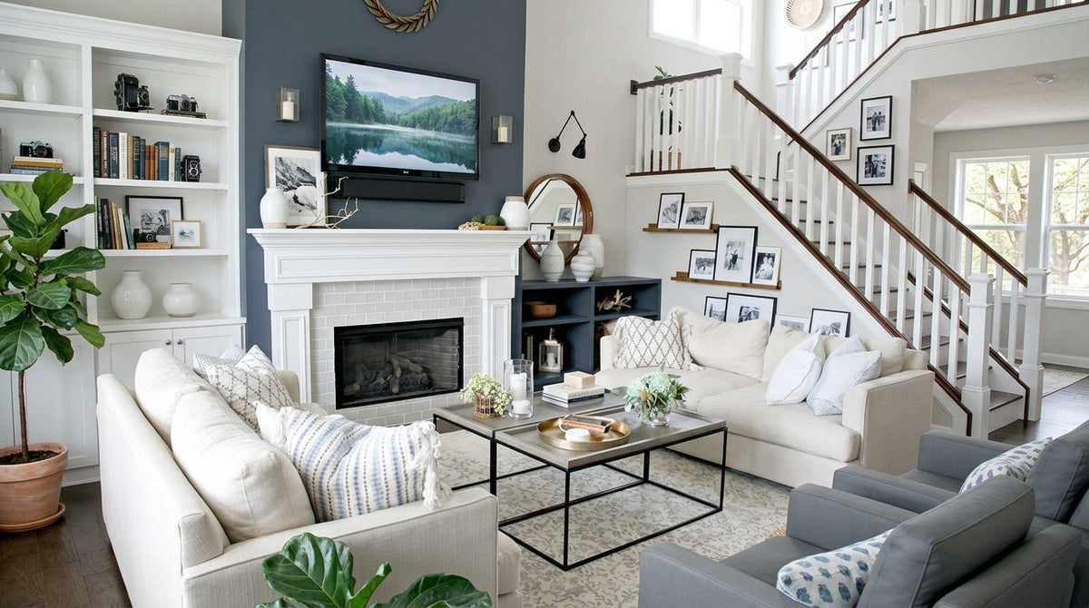 How to Arrange a Coffee Table and End Tables Together