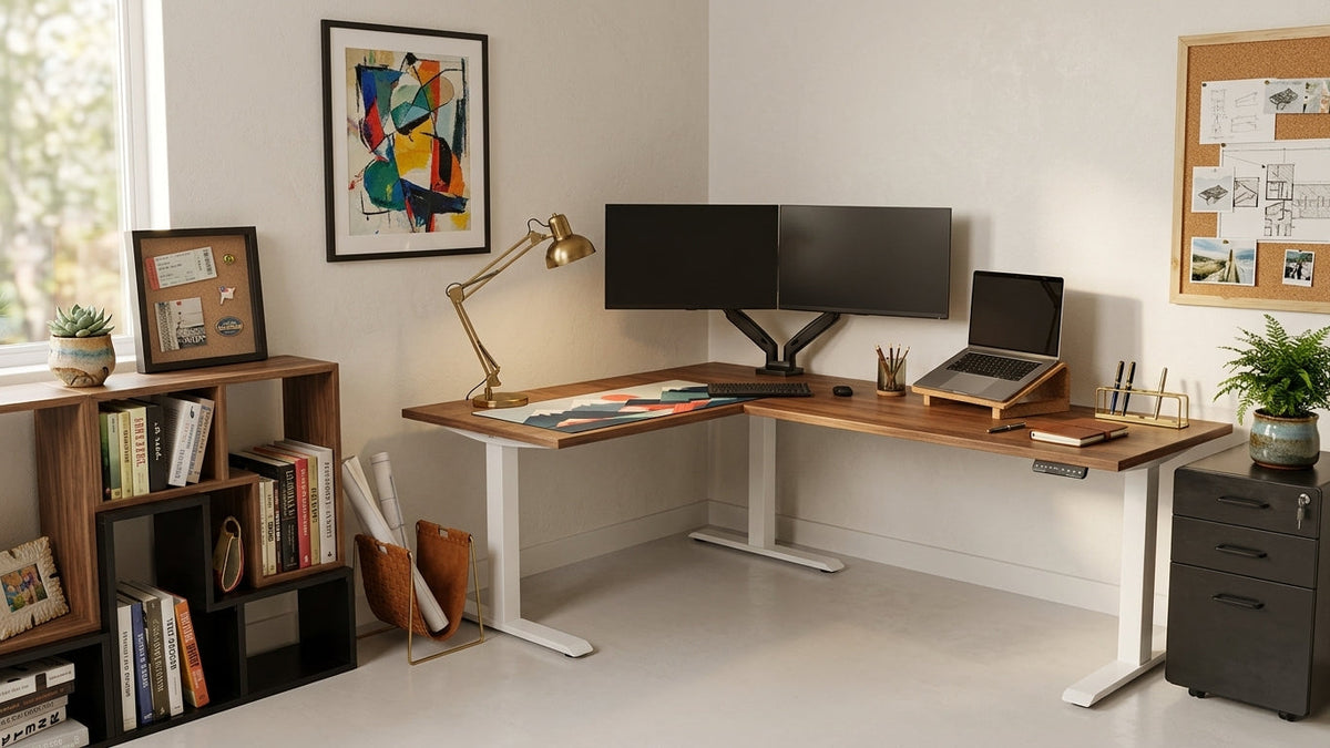 L-Shaped Desk vs. Straight Desk: Which Fits a Small Space Better?