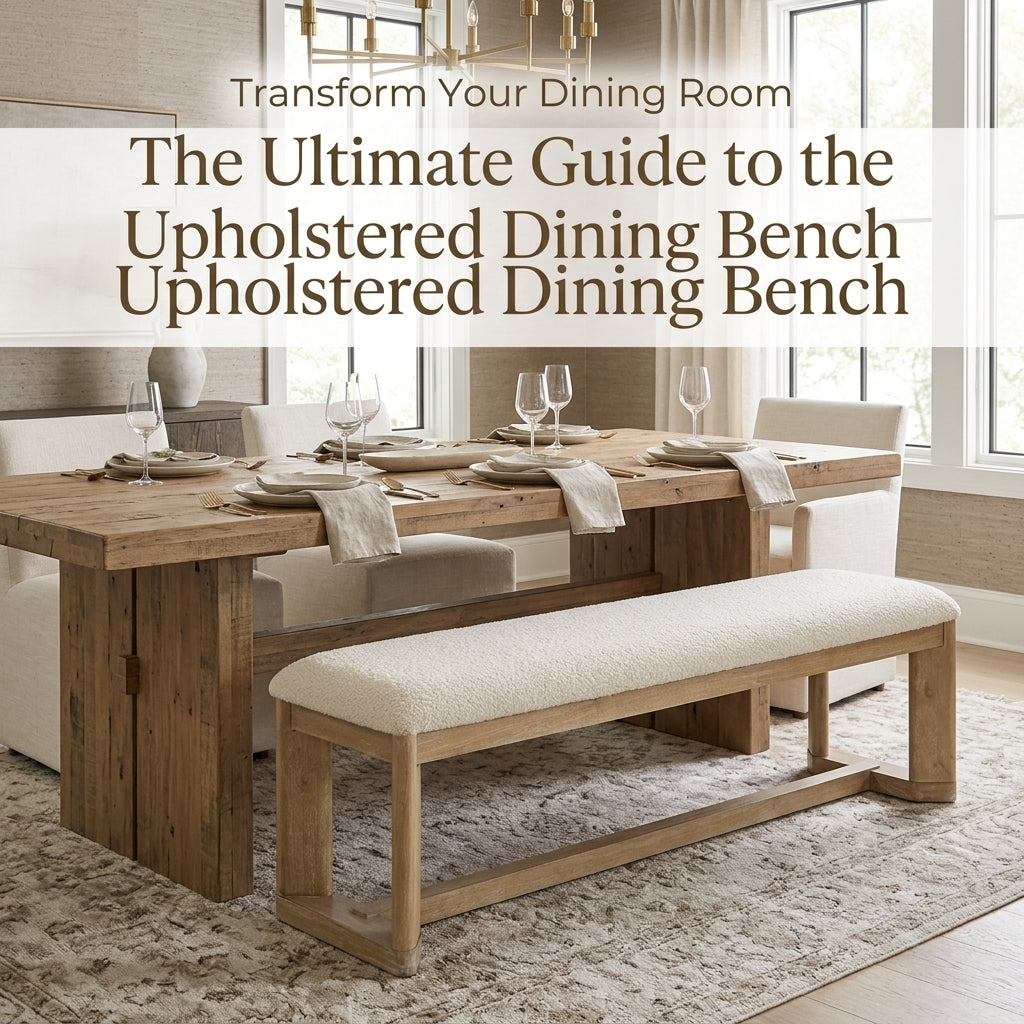 Transform Your Dining Room: The Ultimate Guide to the Upholstered Dining Bench