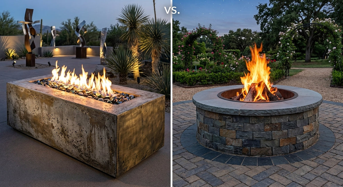 Fire Pit Table Buying Guide: Gas vs. Wood
