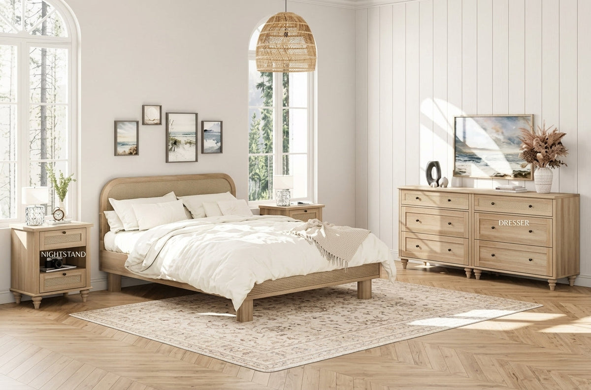 How to Style a Dresser and Nightstand Set Together