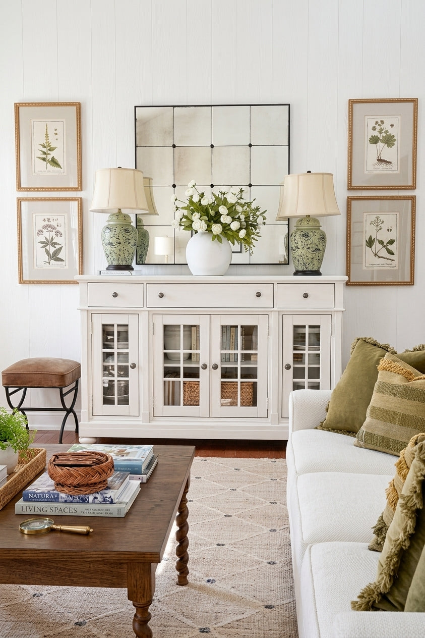 How to Style a Dining Room Buffet or Sideboard