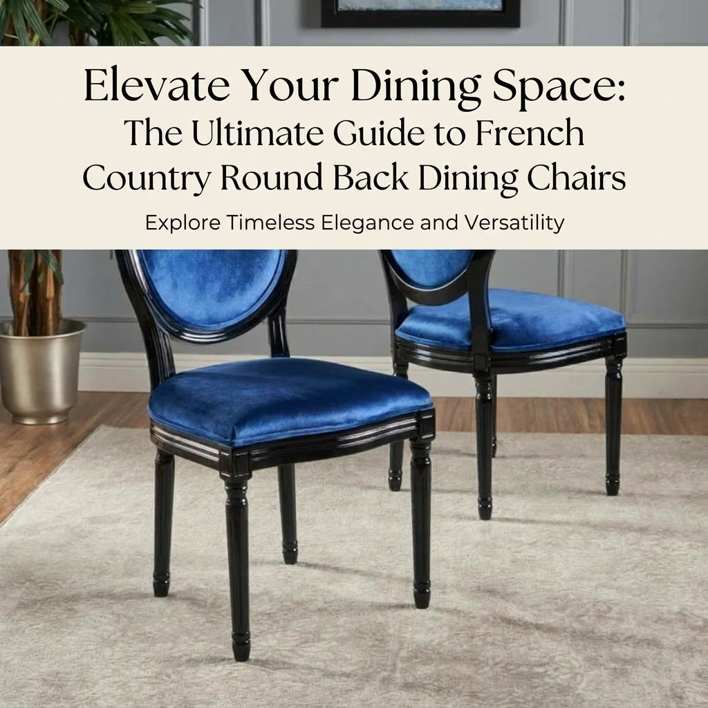 Elevate Your Dining Space: The Ultimate Guide to French Country Round Back Dining Chairs