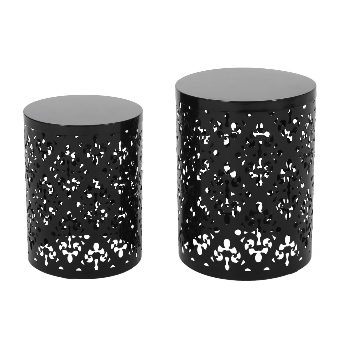 Outdoor Metal Modern Design End Table