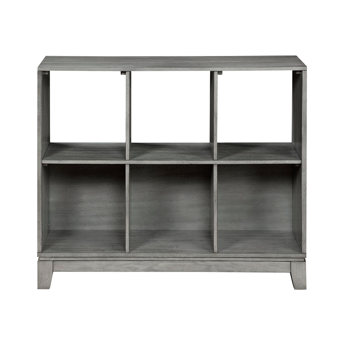 Garretson Open Back Bookcase – Modern Wooden Display & Storage Shelf