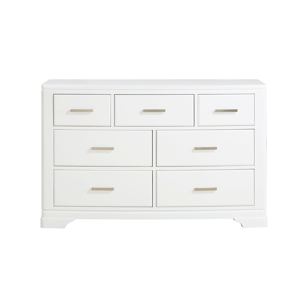 Hudson Collection Dresser with Chrome Bar Hardware