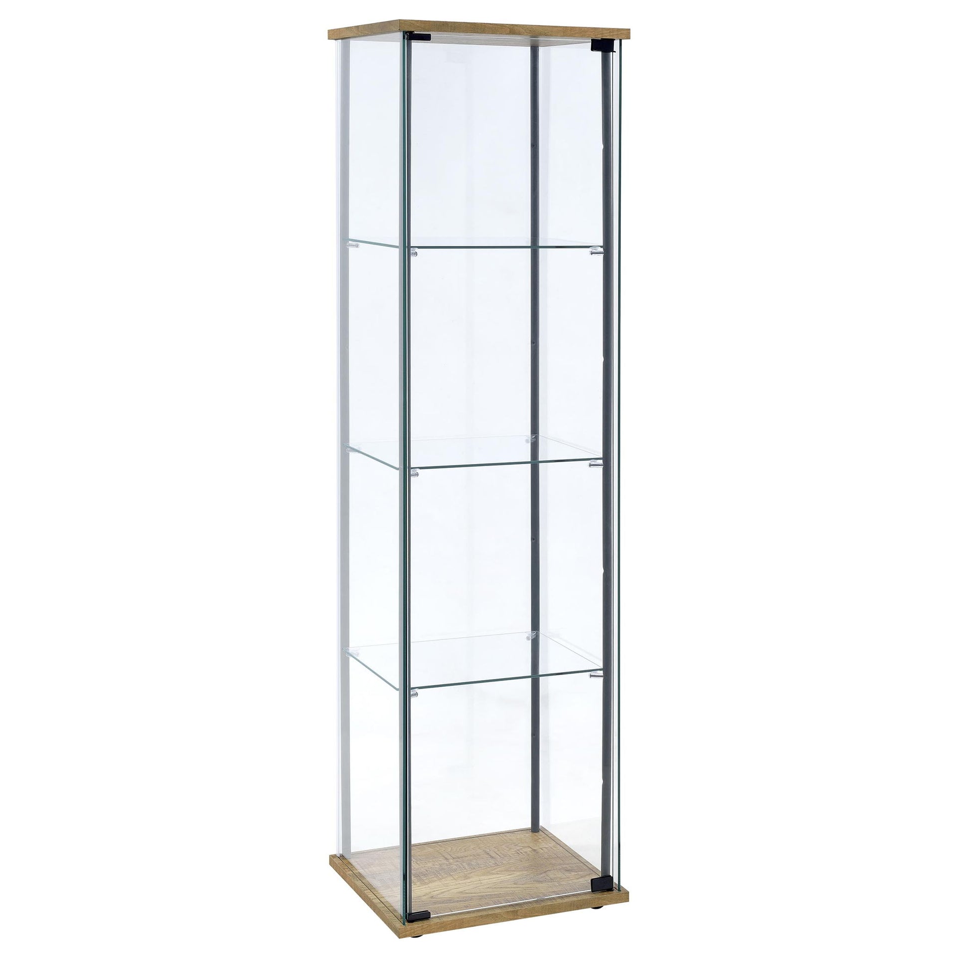 Crestwood - 3 Shelf Curio Cabinet