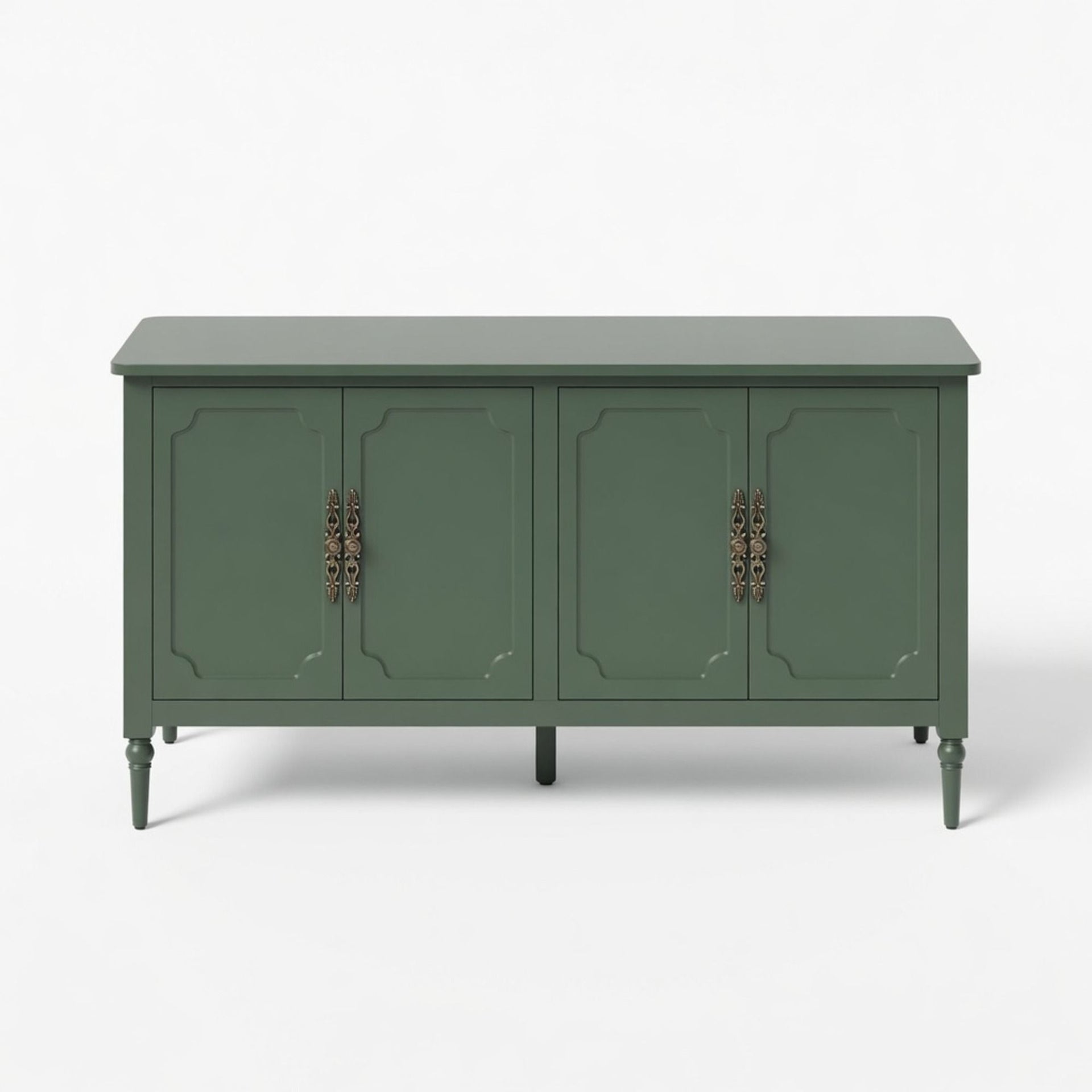 Vintage Buffet Cabinet With Adjustable Shelves