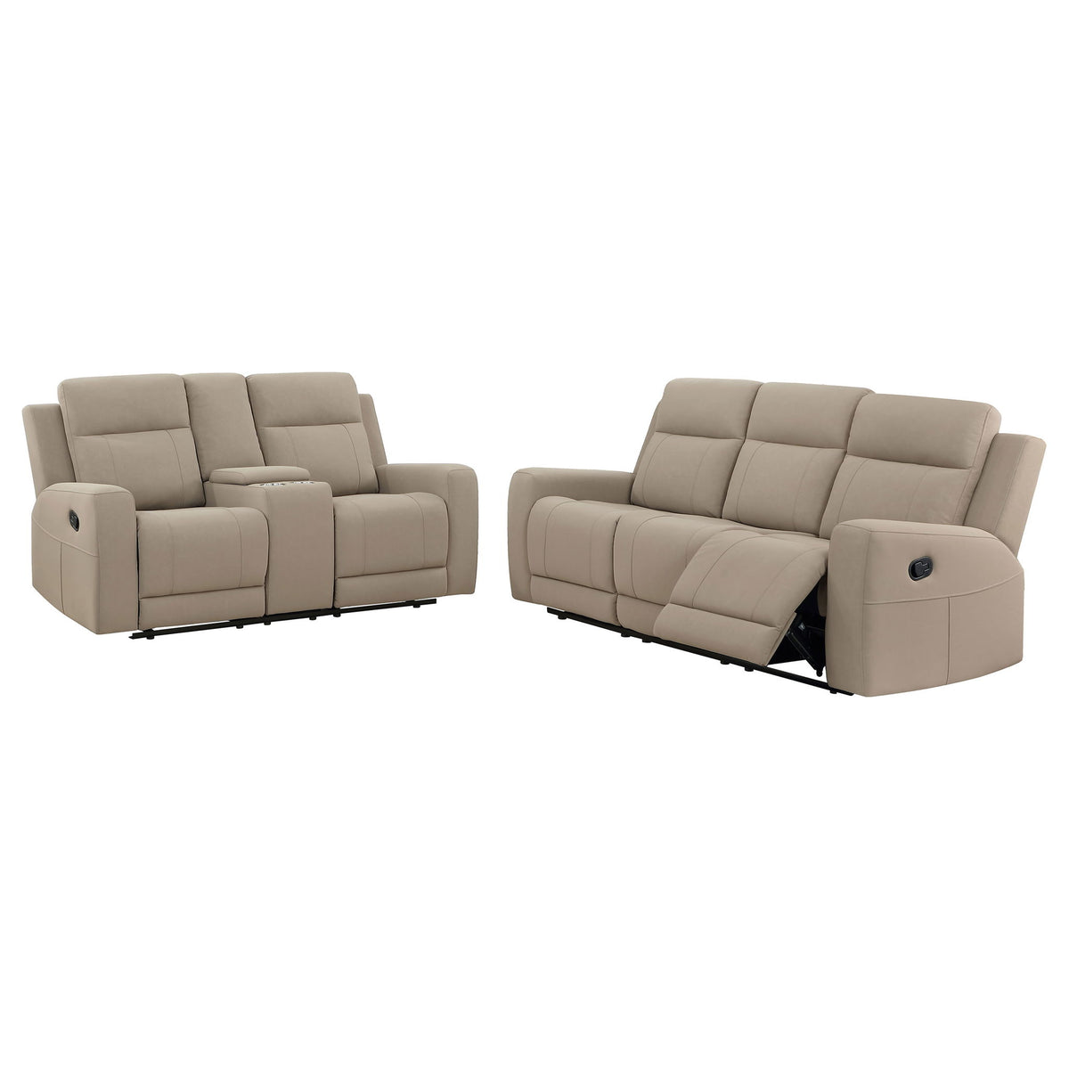 Slater - Reclining Sofa Set With Manual Recline