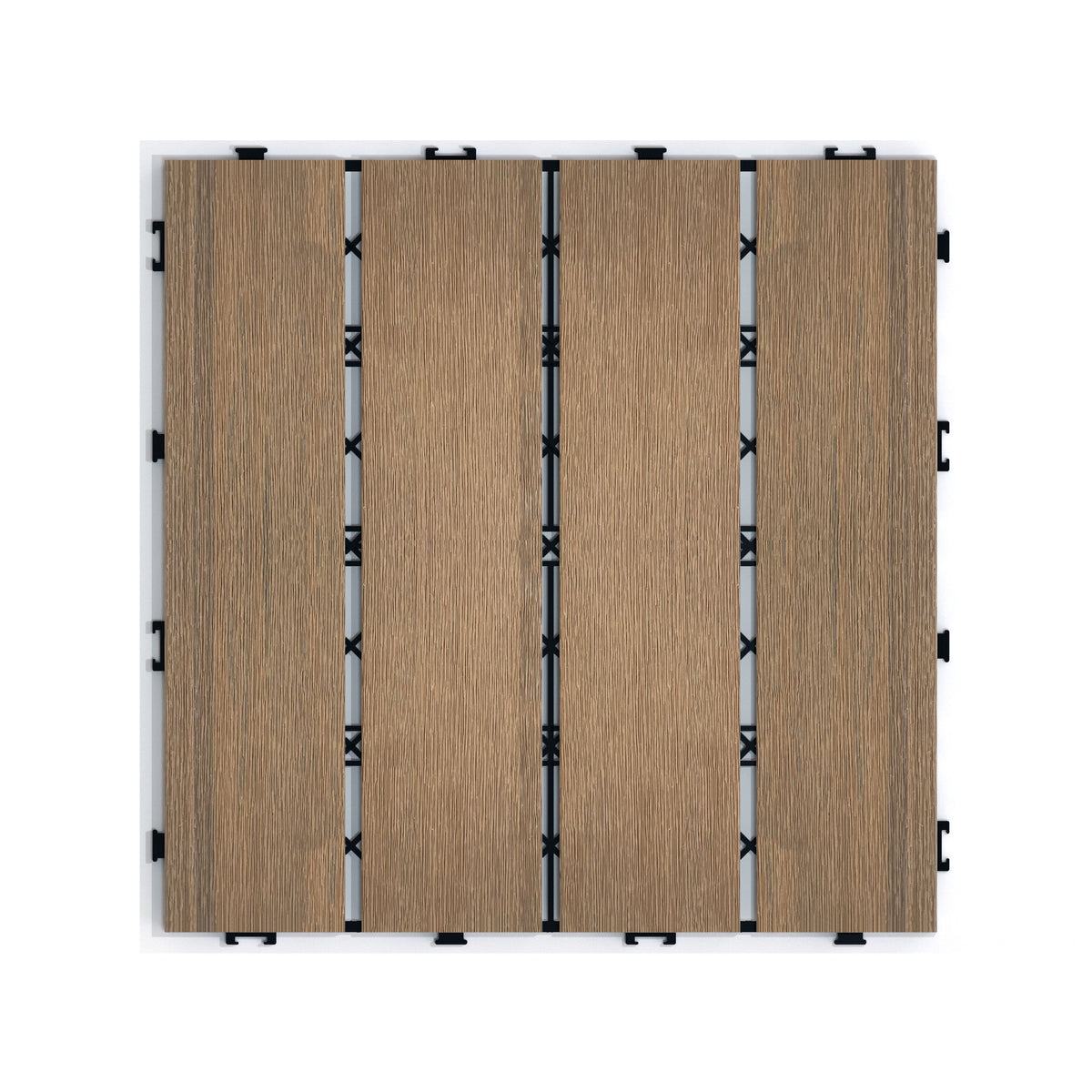 Patio Deck Tiles, Pack Of 22