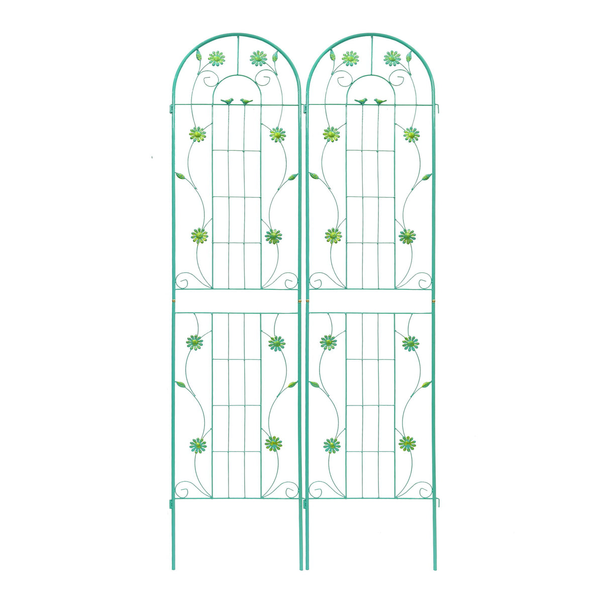 Metal Garden Trellis Rustproof Trellis For Climbing Plant Outdoor Flower Support