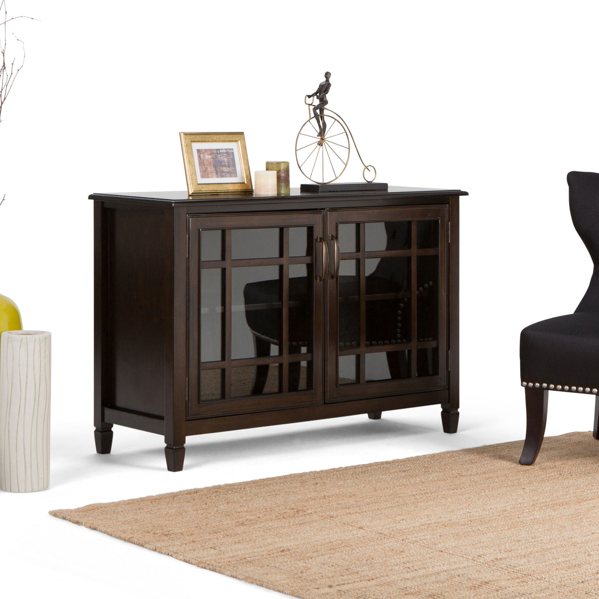 Connaught - Handcrafted Low Storage Cabinet