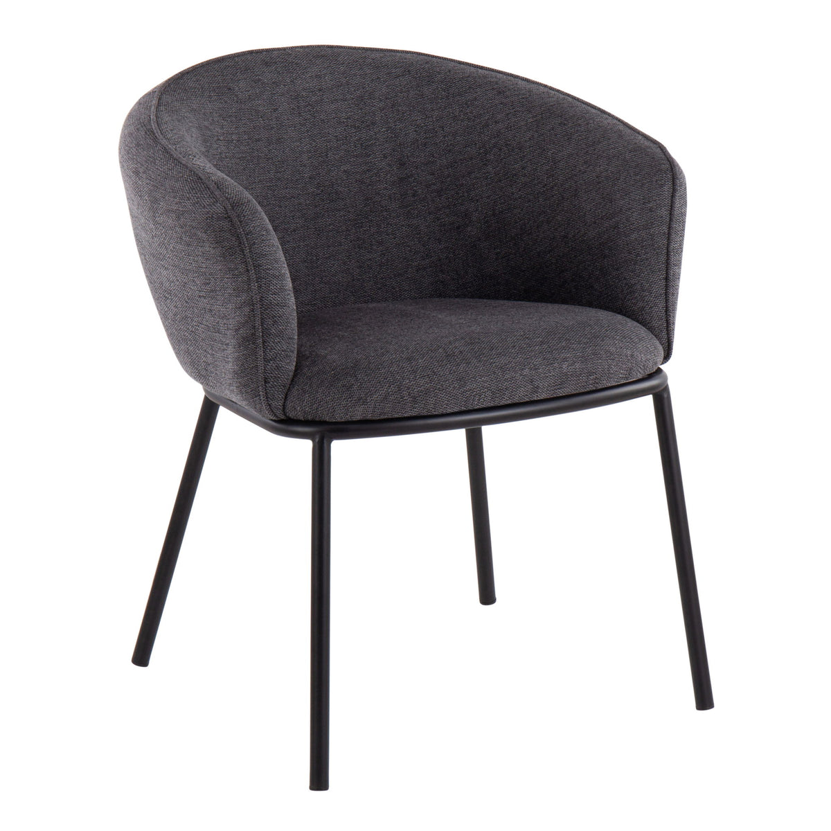 Ashland - Contemporary Chair - Charcoal