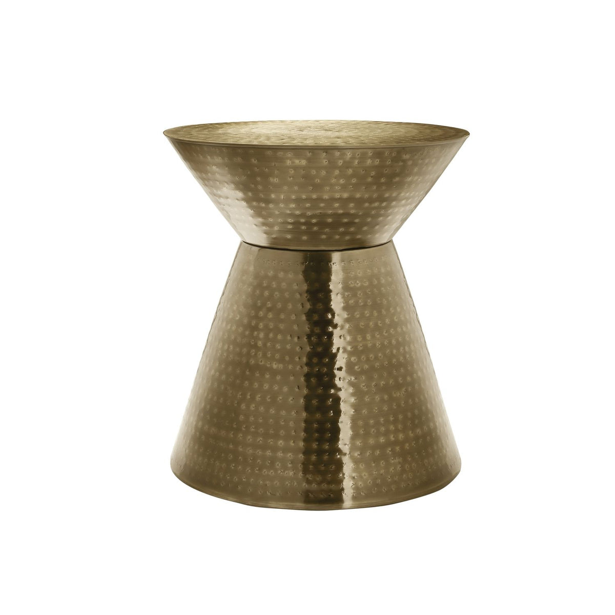 Drum Accent Side Table, Contemporary & Modern Elegant Design