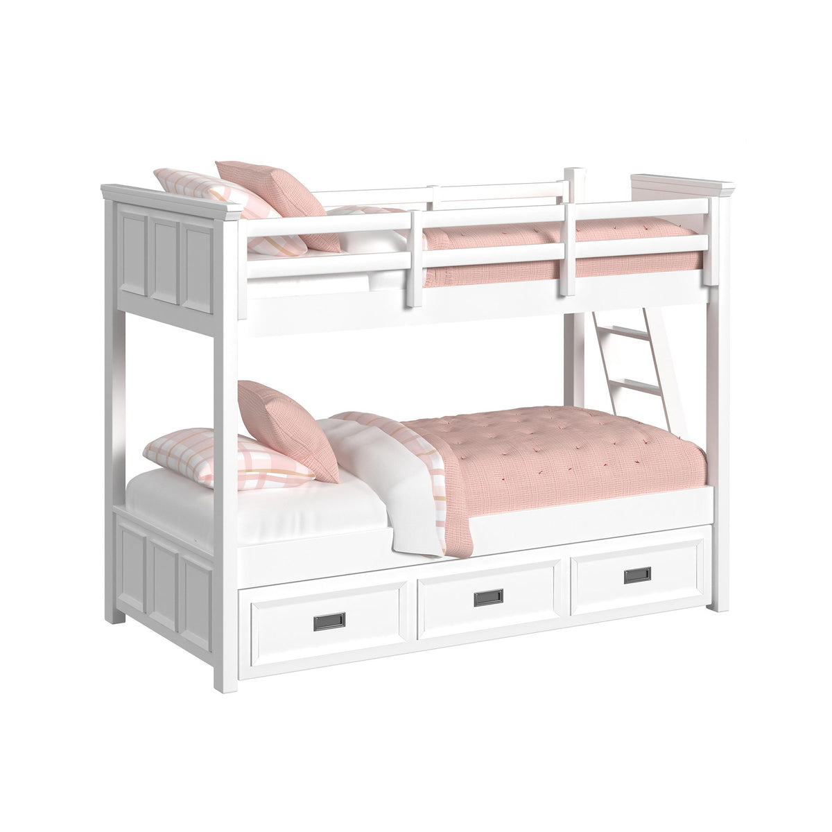 Hampton Kids - Bunk With Ladder And Trundle