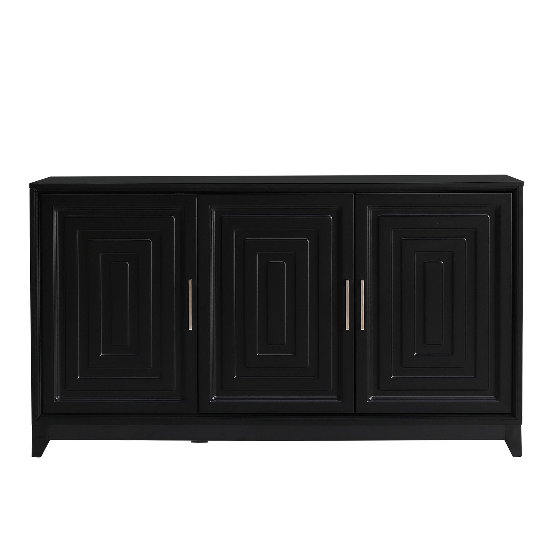 TV Stand, Media Console Cabinet With 2 Spacious Storage Space