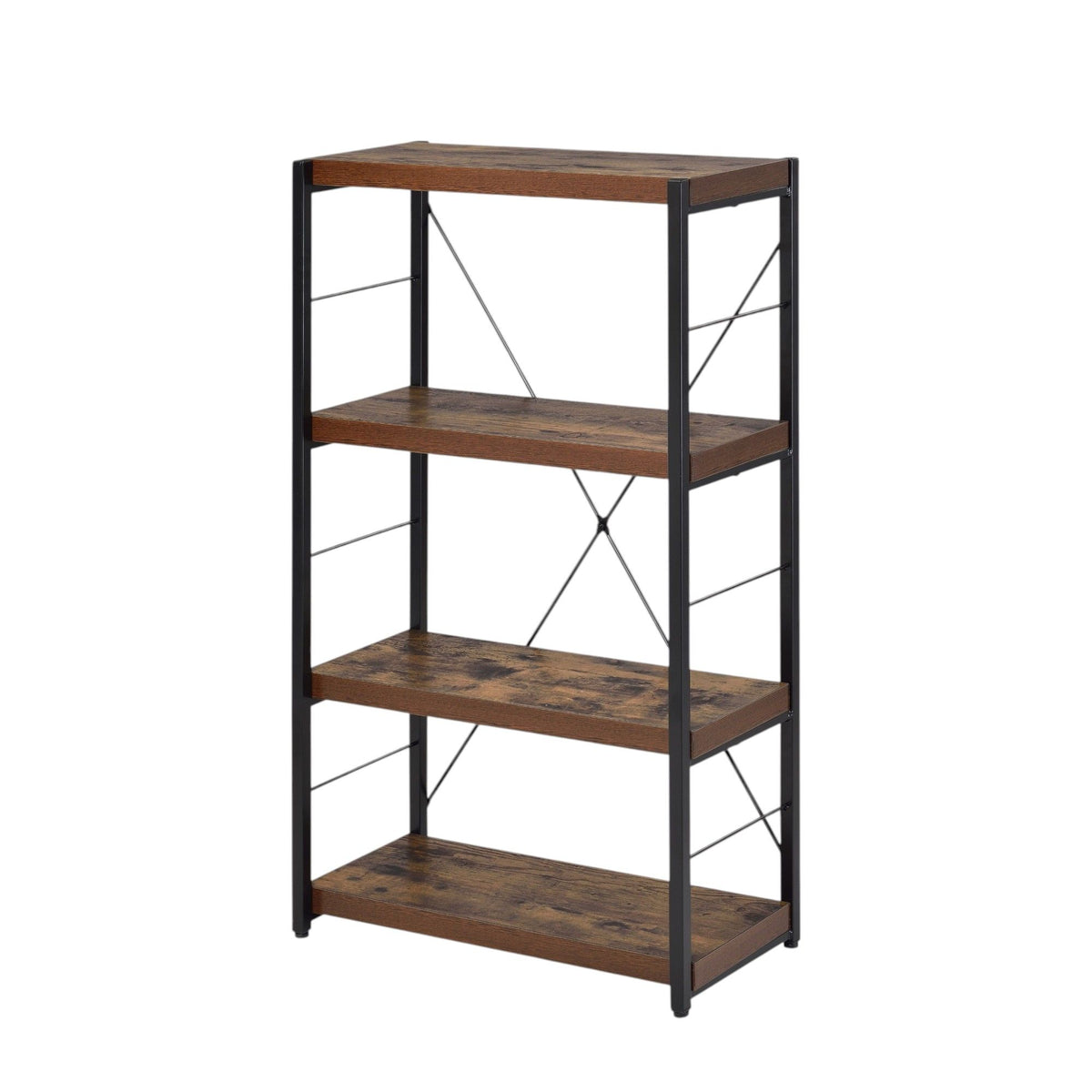 Bob - Bookshelf - Weathered Oak / Black