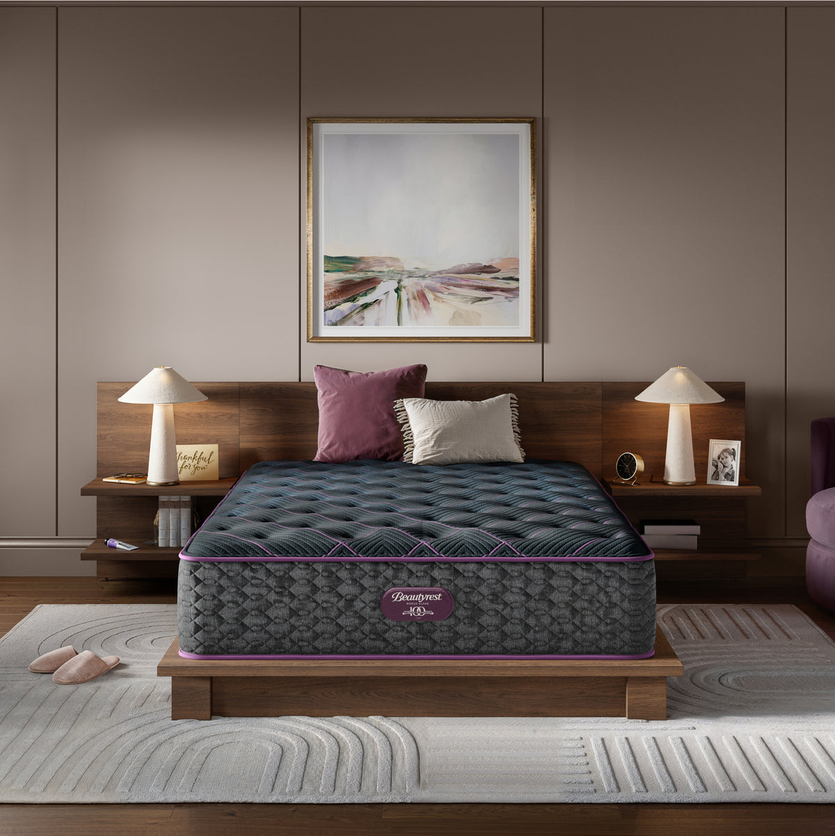 Beautyrest World Class Level Three Plush Mattress Set