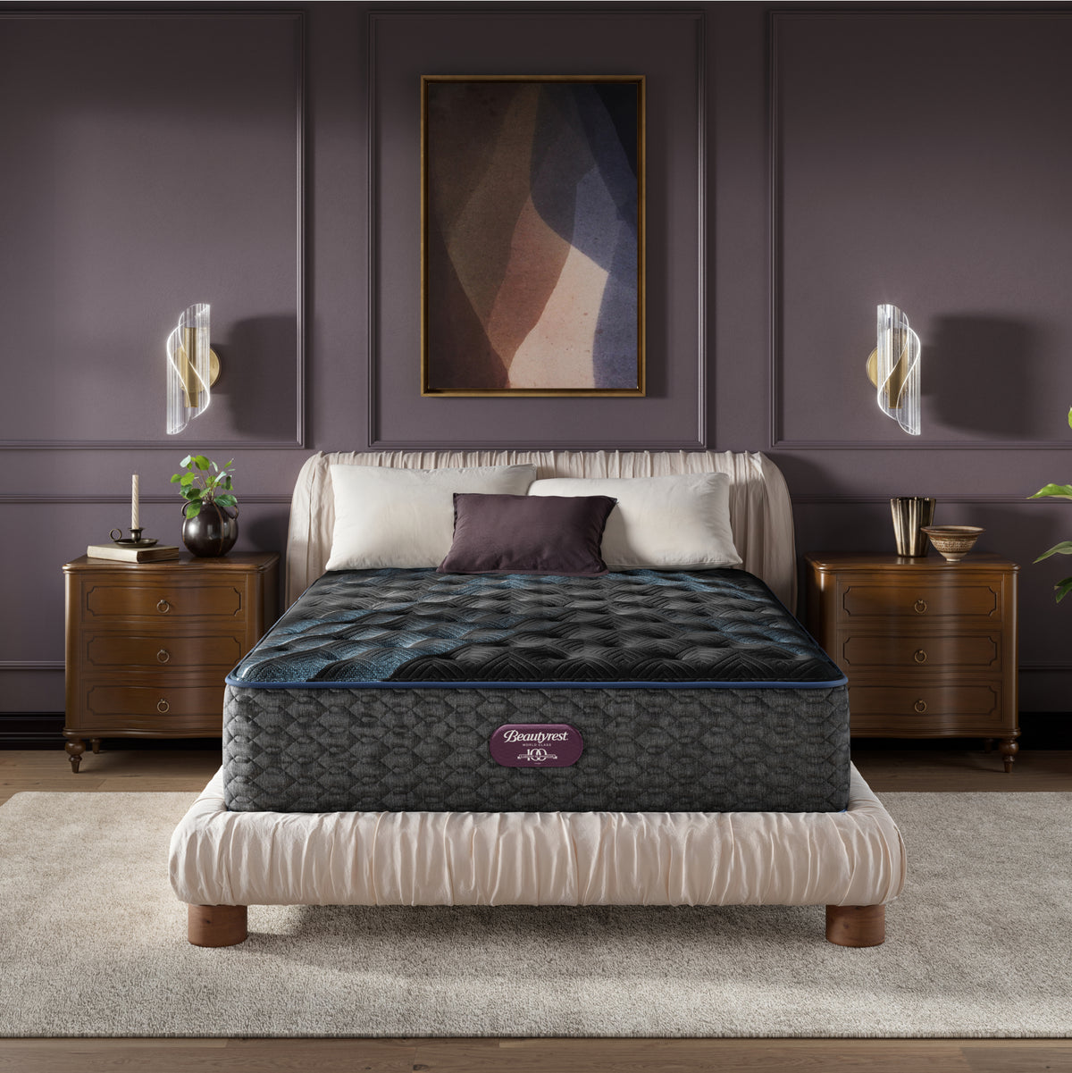 Beautyrest World Class Level Four Plush Mattress Set