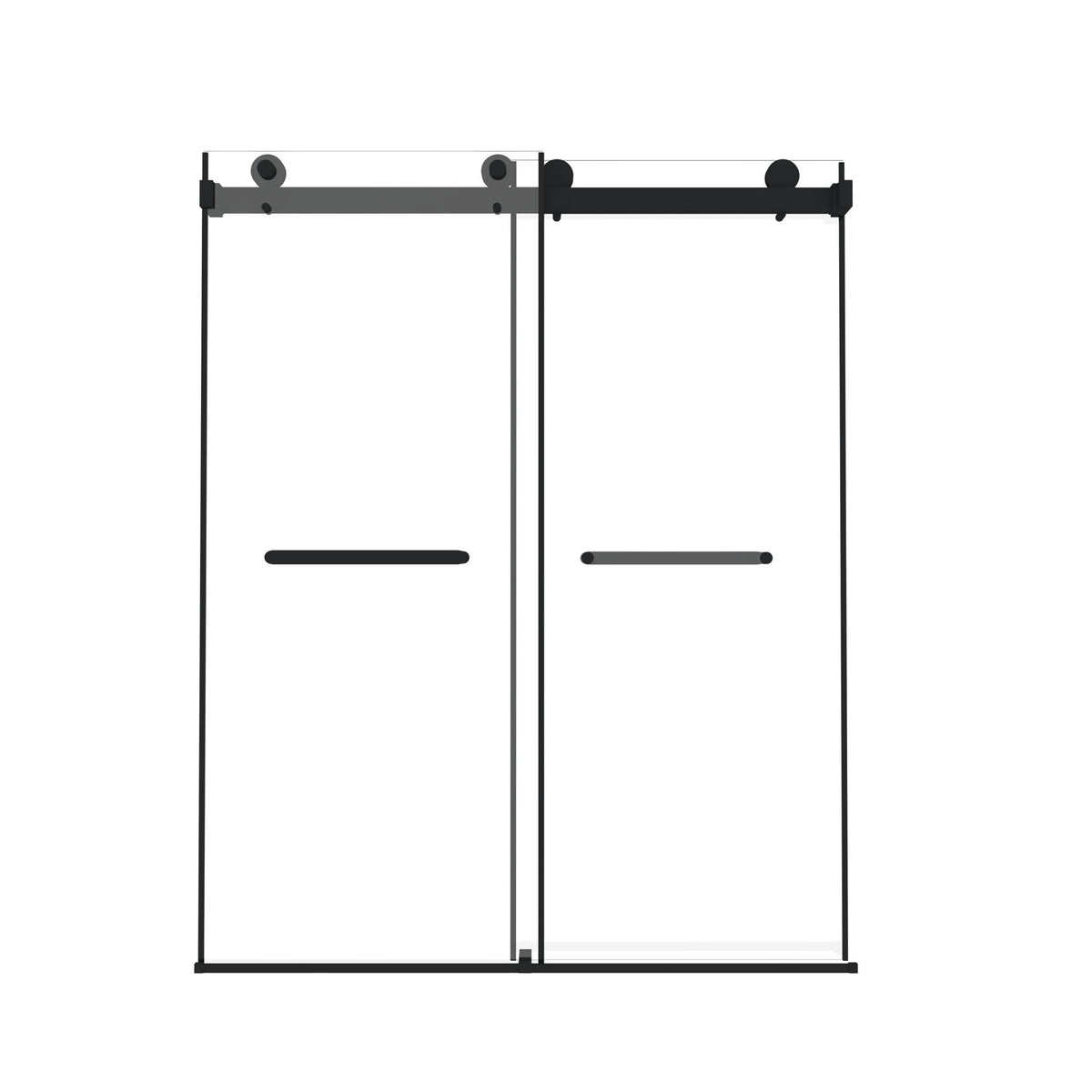 Frameless Double Sliding Shower Door