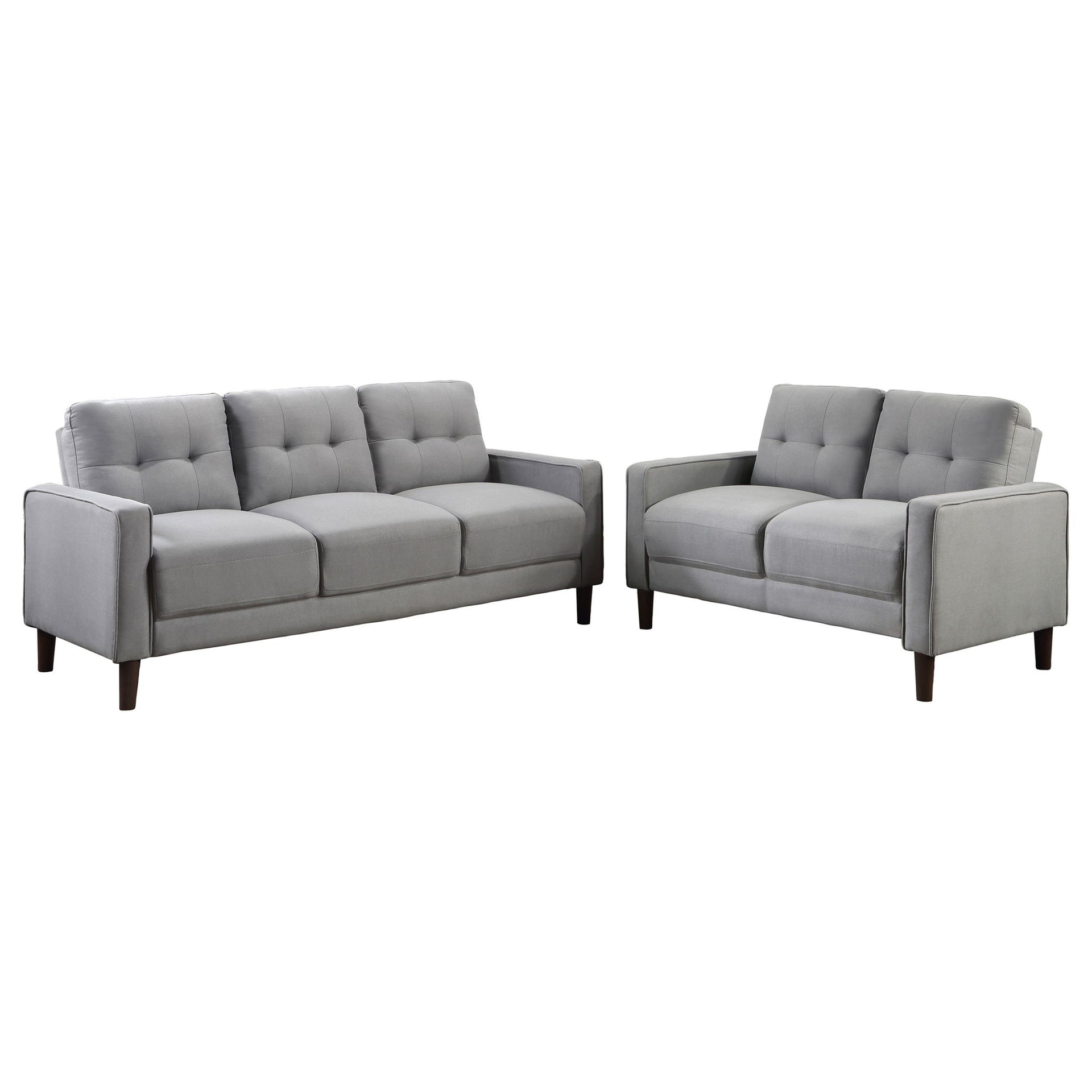 Harvey - Track Arm Tufted Sofa Set