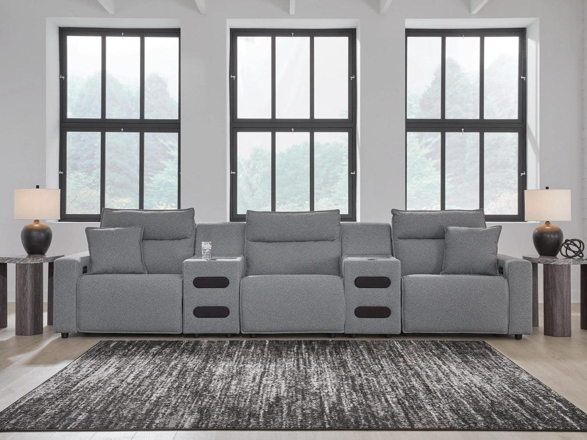 Modmax II 5-piece Power Reclining Sectional With Audio Consoles