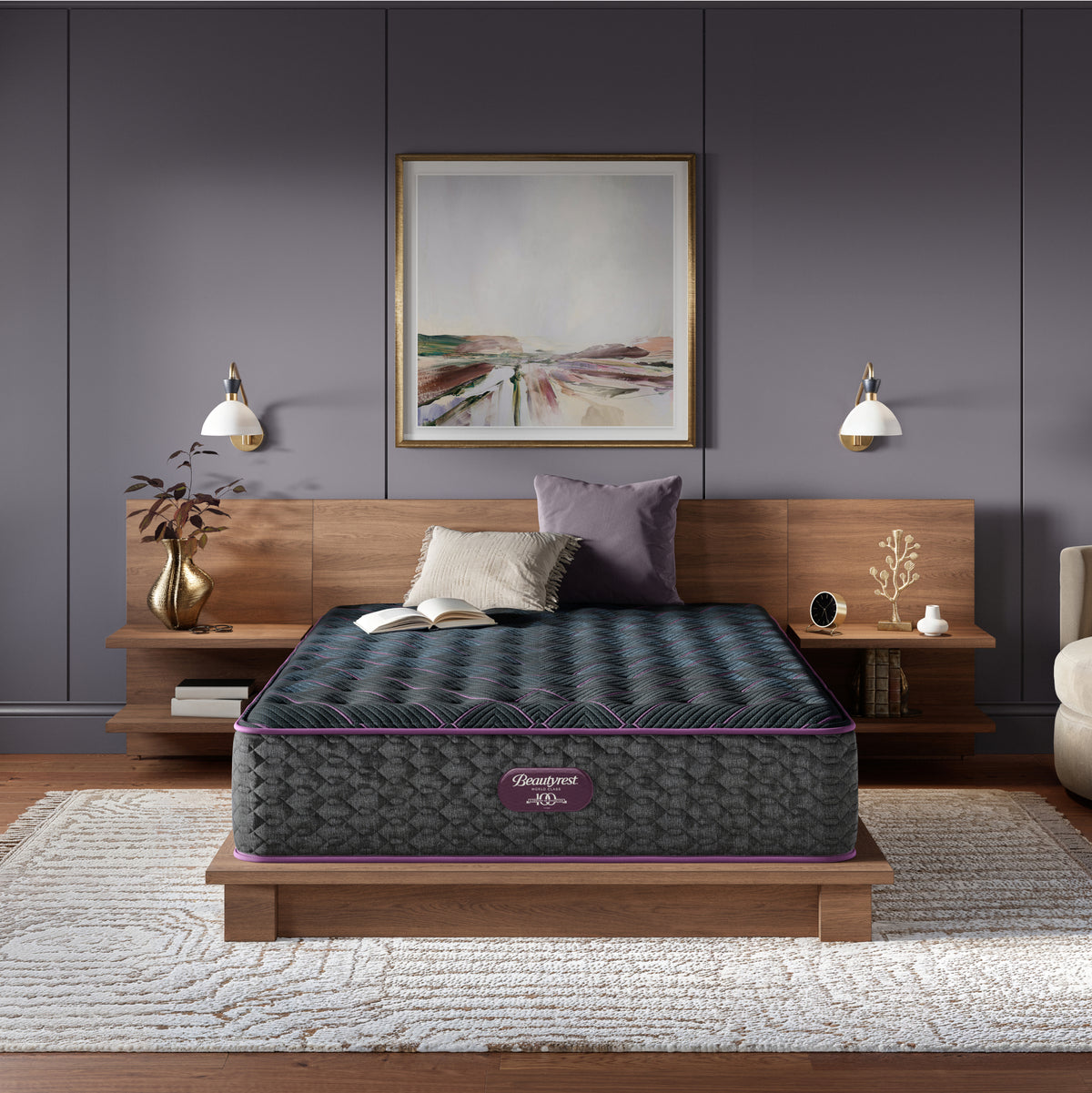Beautyrest World Class Level Three Medium Firm Mattress Set